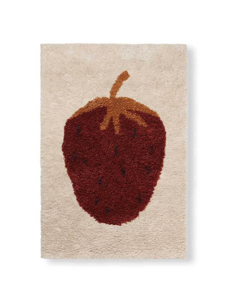 Fruiticana Tufted Strawberry Rug