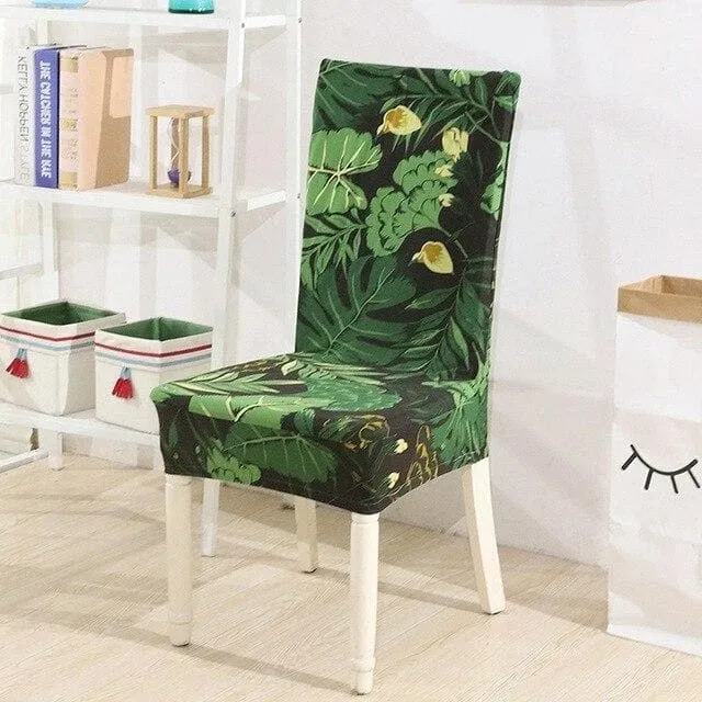 Housse de Chaise Tropicale