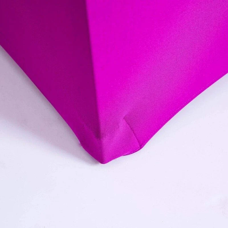 Housse de Chaise Mariage Fleur Magenta