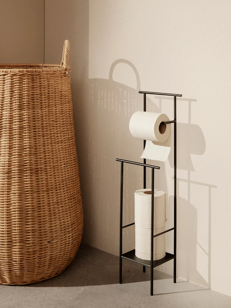 Dora Toilet Paper Stand - Black