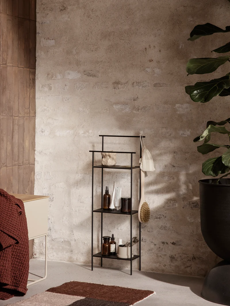 Dora Shelving Unit - Black