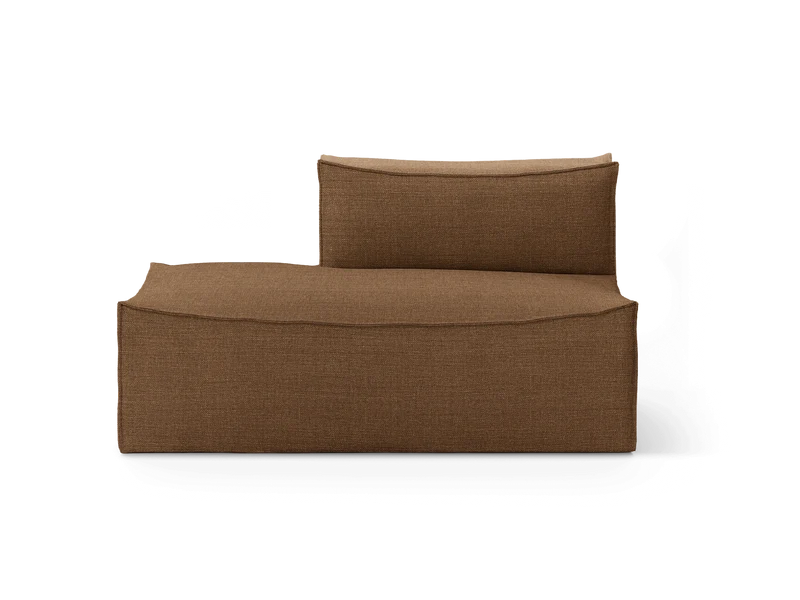 Catena Sofa Open End Left S300 - Hot Madison - Smoked Chocolate