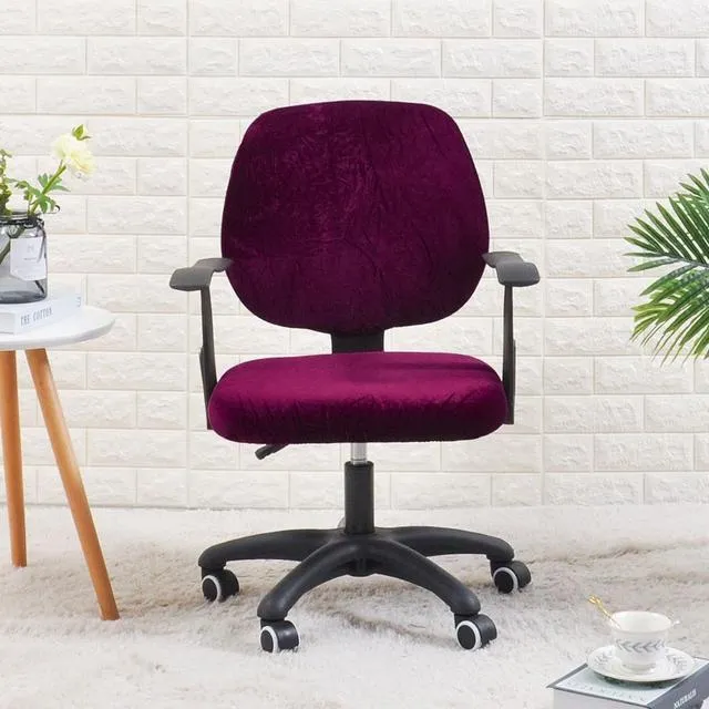 Housse de Chaise de Bureau Velours