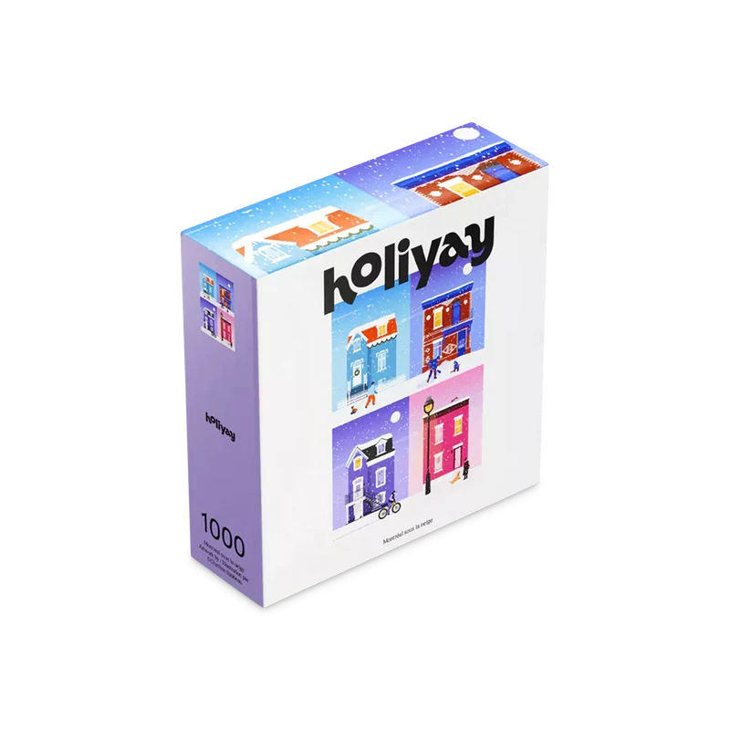 Snowy in Montreal - 1000-Piece Puzzle