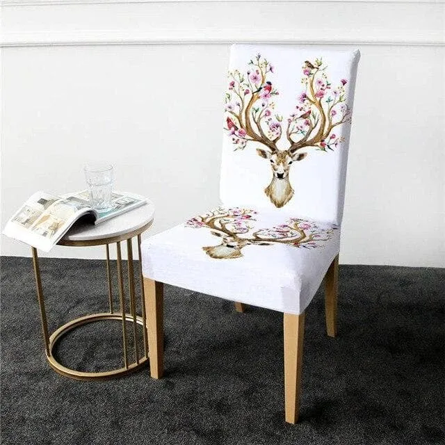 Housse de Chaise Renne Nature