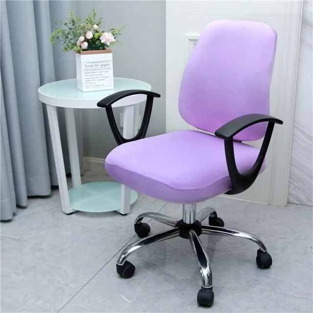 Housse de Chaise de Bureau Unie