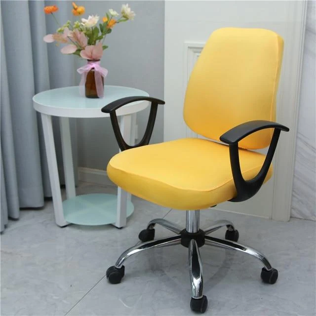 Housse de Chaise de Bureau Unie