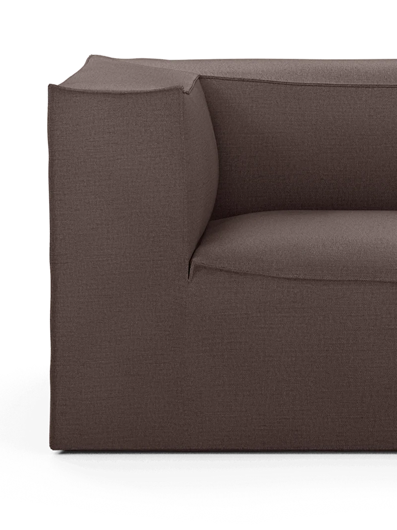 Catena Sofa Armrest Left S400 - Hot Madison - Brown