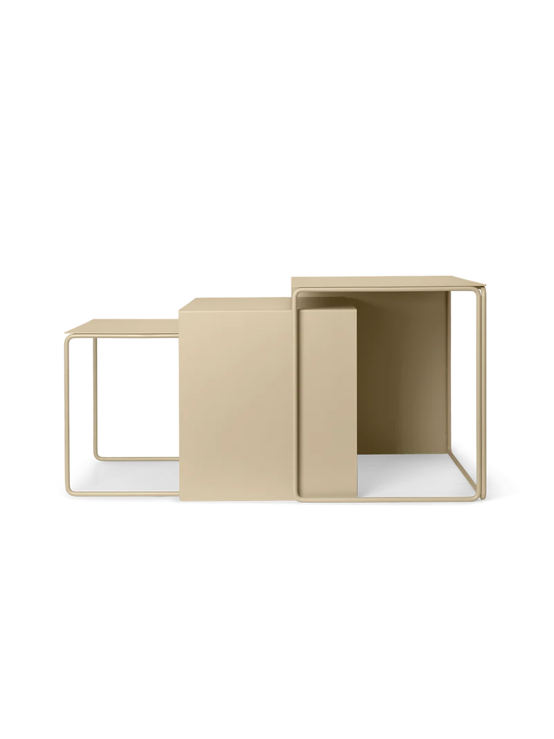 Cluster Tables - Set of 3 - Cashmere