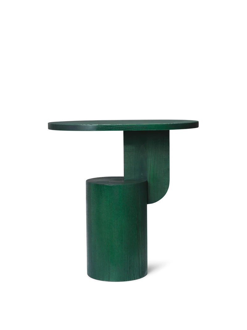 Insert Side Table - Myrtle Green Stained