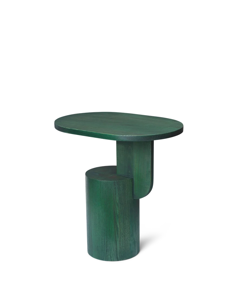 Insert Side Table - Myrtle Green Stained