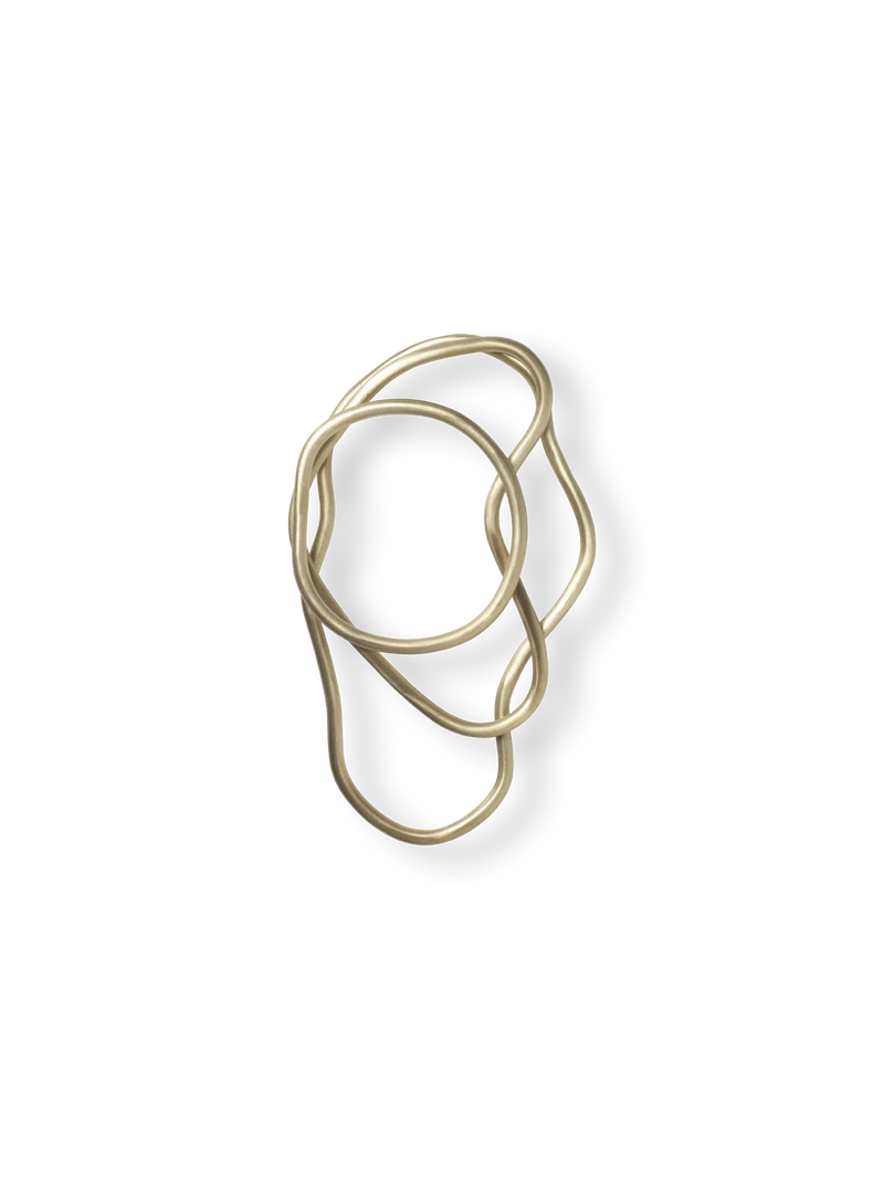 Pond Trivets - Set of 3 - Brass