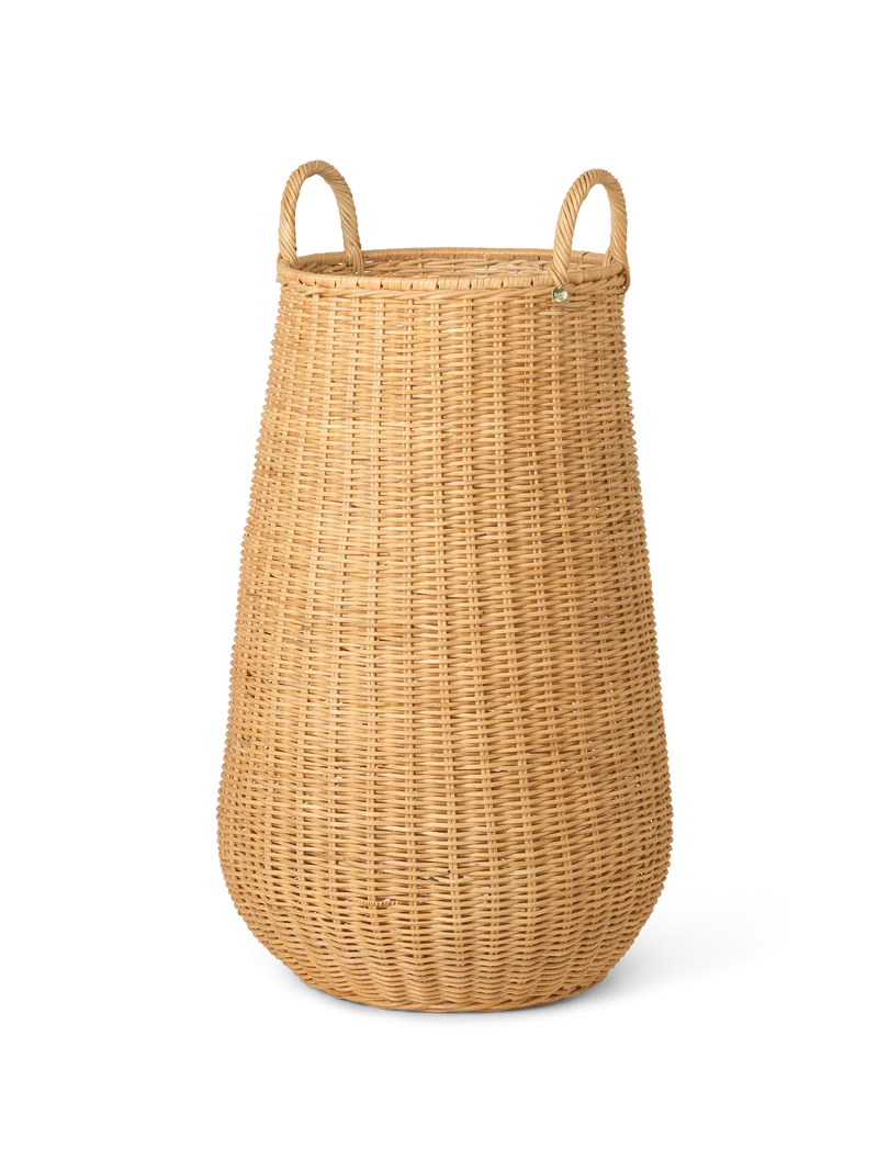 Braided Laundry Basket - Large - Natural