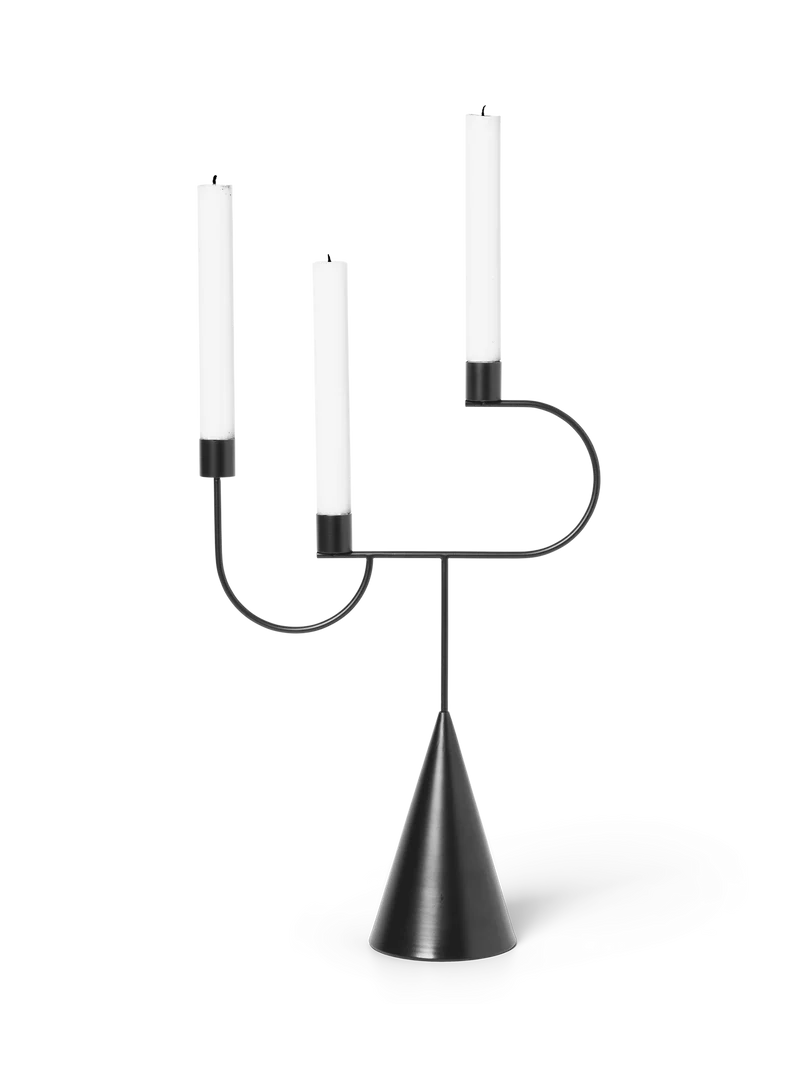 Avant Candelabra - Black