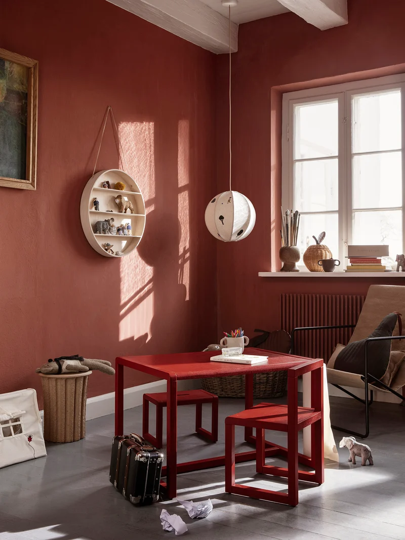 Little Architect Table - Poppy Red