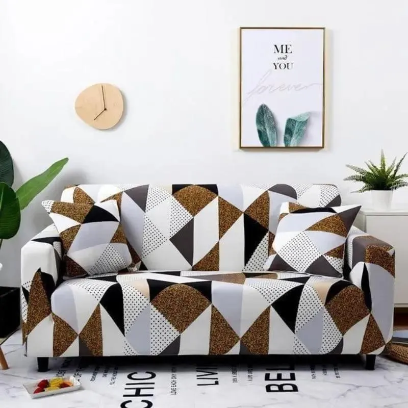 Motif Geocosy - Housse De Canapé Extensible