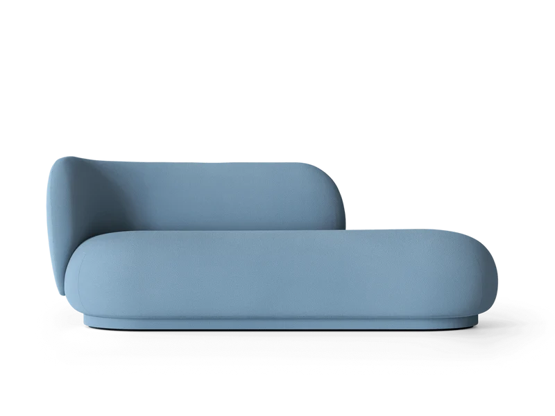Rico Divan Left - Tonus - Light Blue