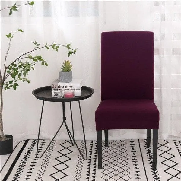Housse de Chaise Prune