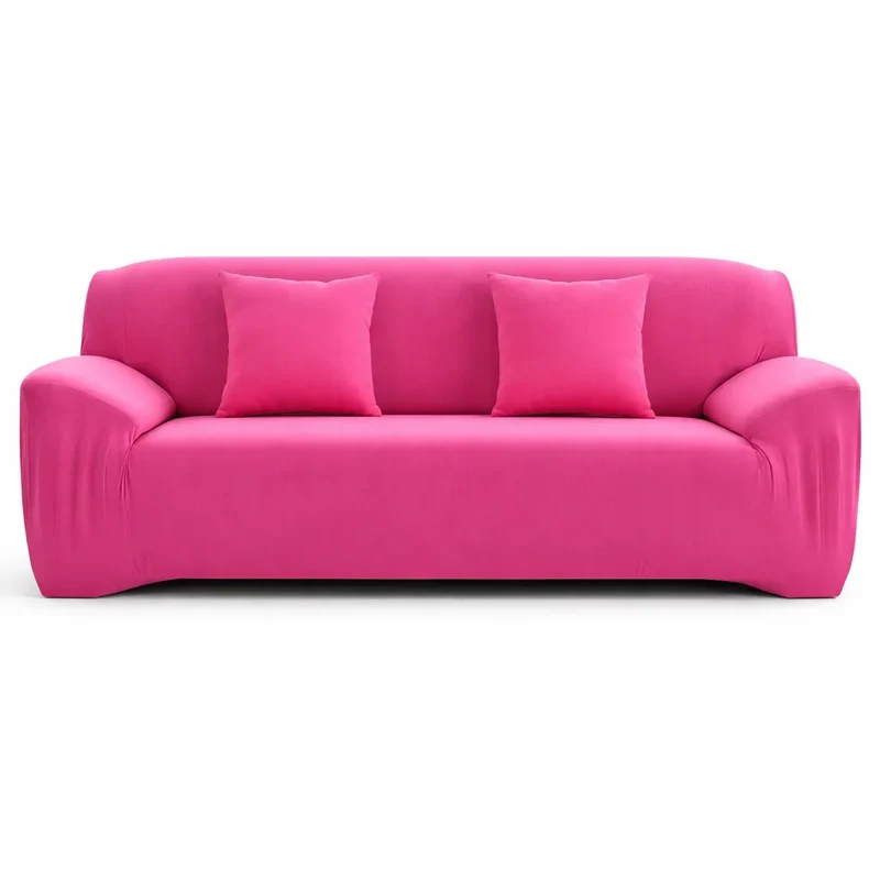 Housse de Canapé Rose