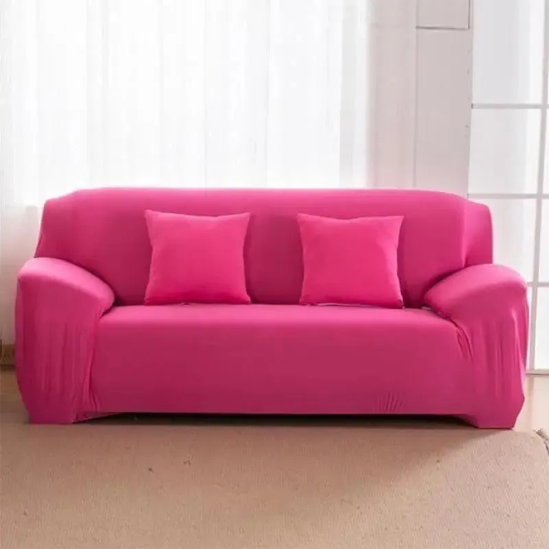 Housse de Canapé Rose