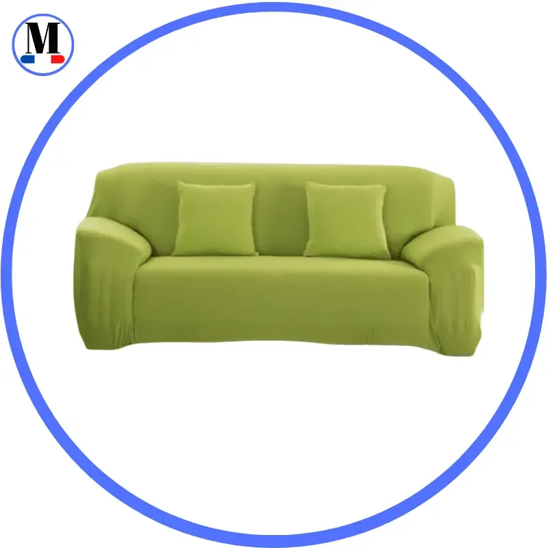 Housse de Canapé Vert Pomme