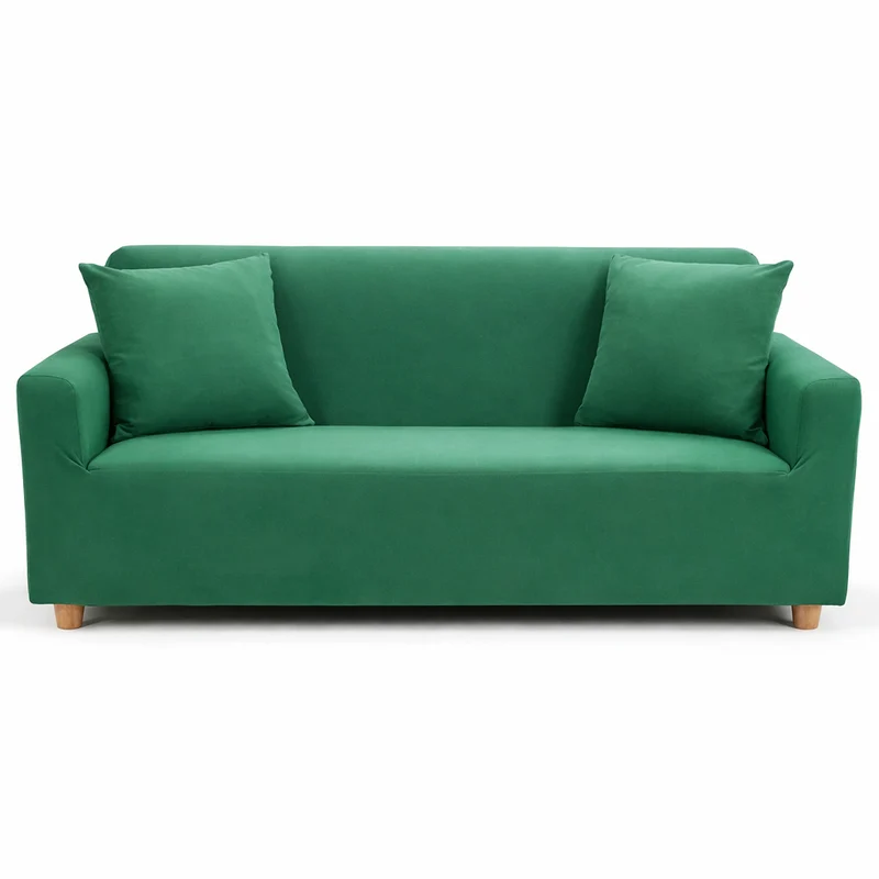 Housse de Canapé Vert