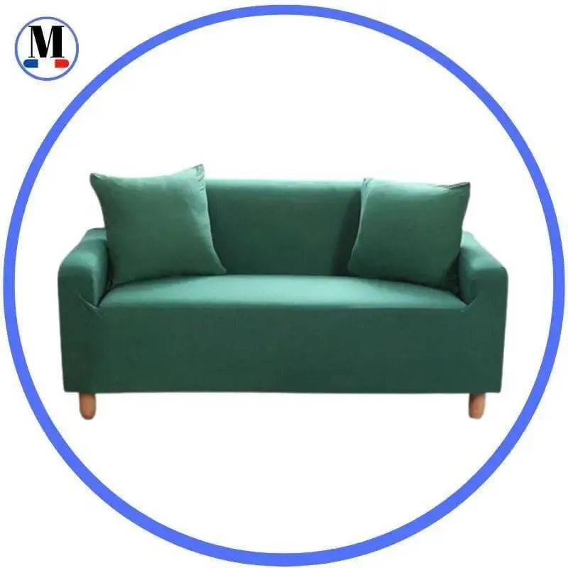 Housse de Canapé Vert