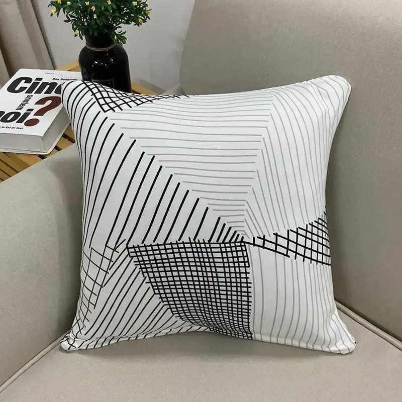 Motif Scandinave - Housse De Canapé Extensible