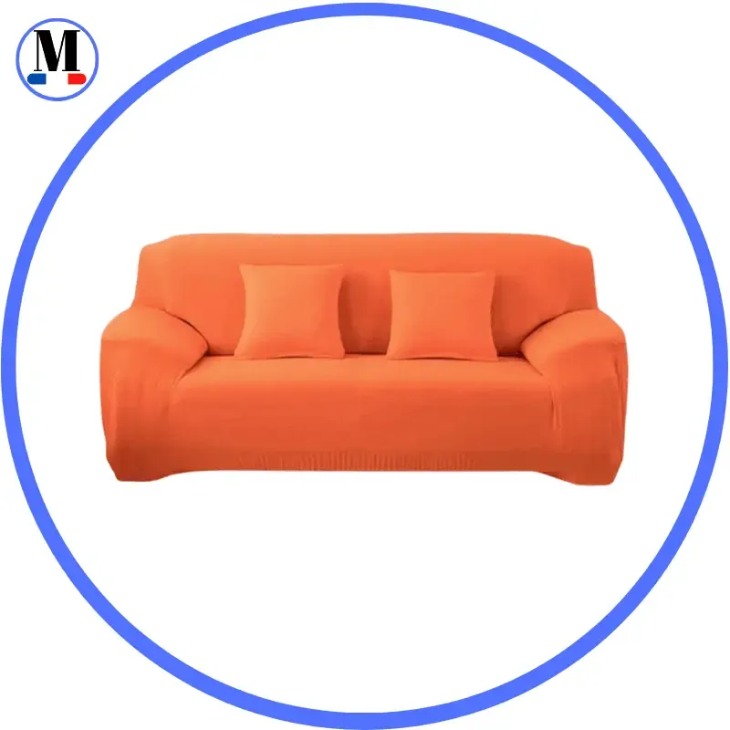 Housse de Canapé Orange