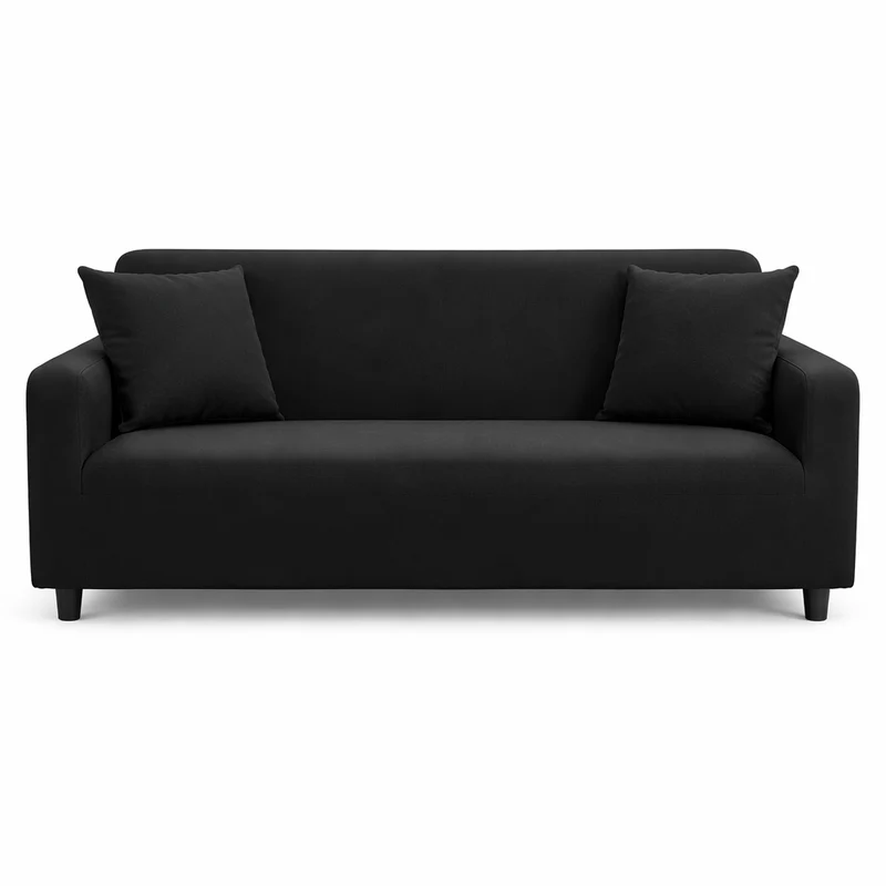 Housse de Canapé Noir