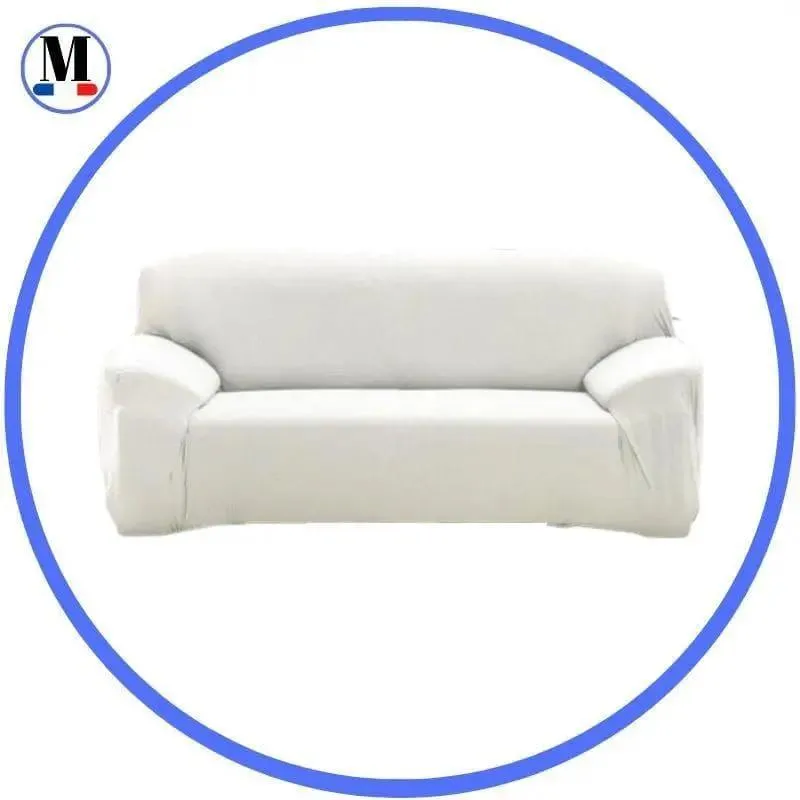 Housse de Canapé Blanc