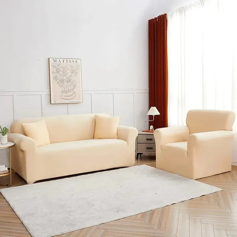 Housse de Canapé Beige