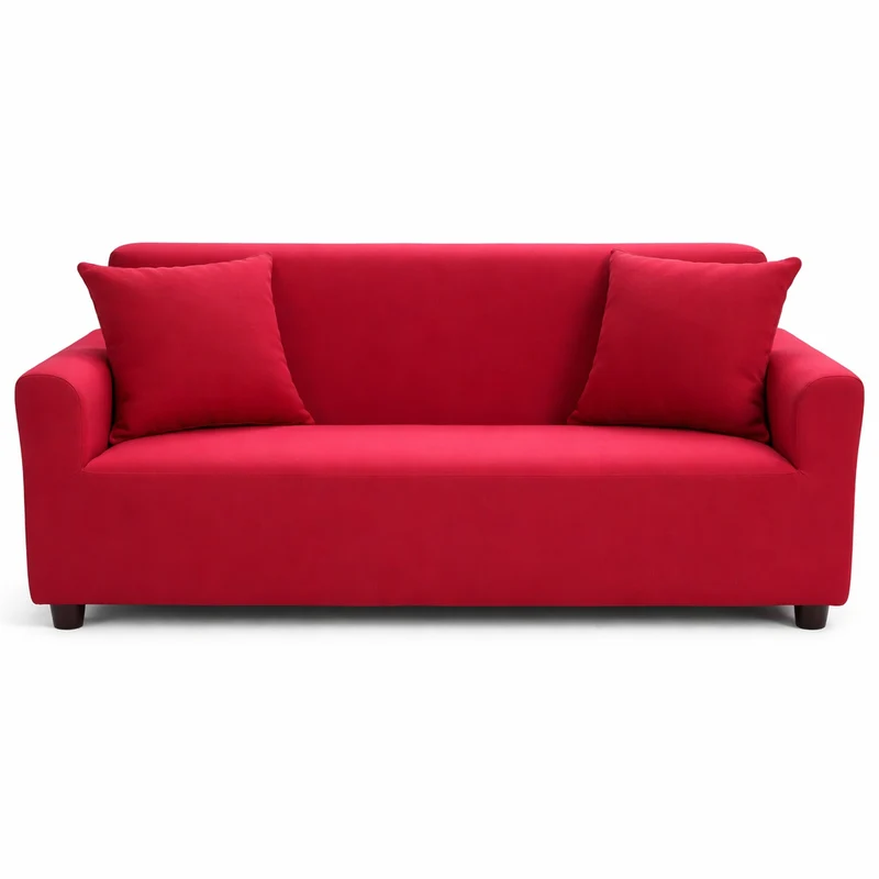 Housse de Canapé Rouge