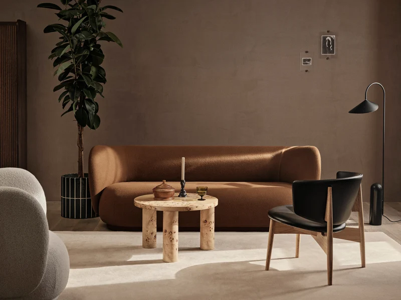 Rico Sofa 3-seater - Tonus - Sugar Kelp