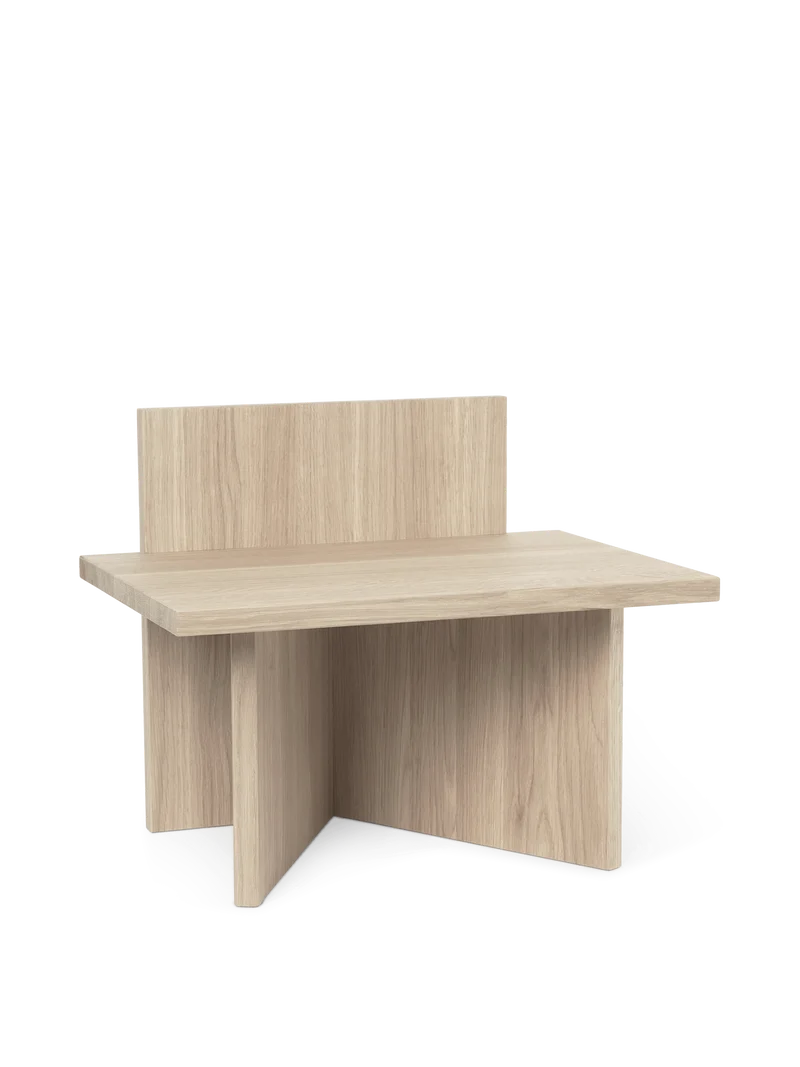 Oblique Stool - Oak