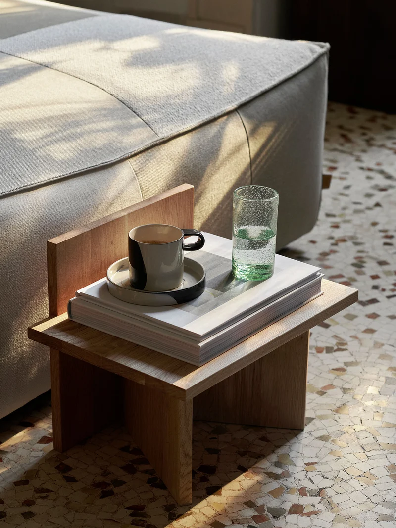 Oblique Stool - Oak
