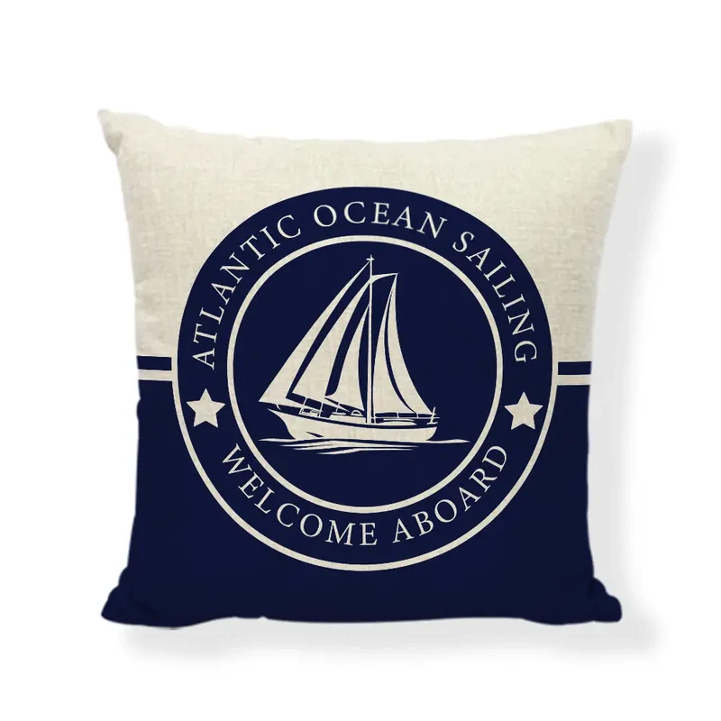 Housse de Coussin Océan LINNEX