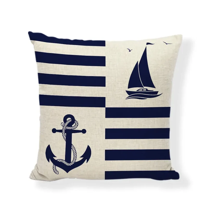 Housse de Coussin Océan LINNEX