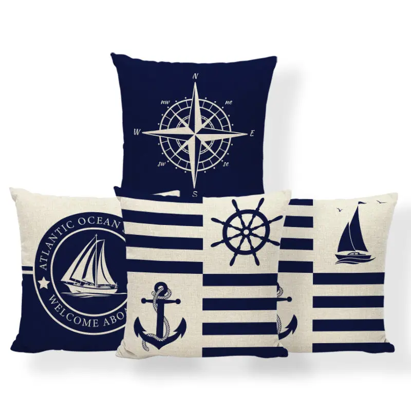 Housse de Coussin Océan LINNEX
