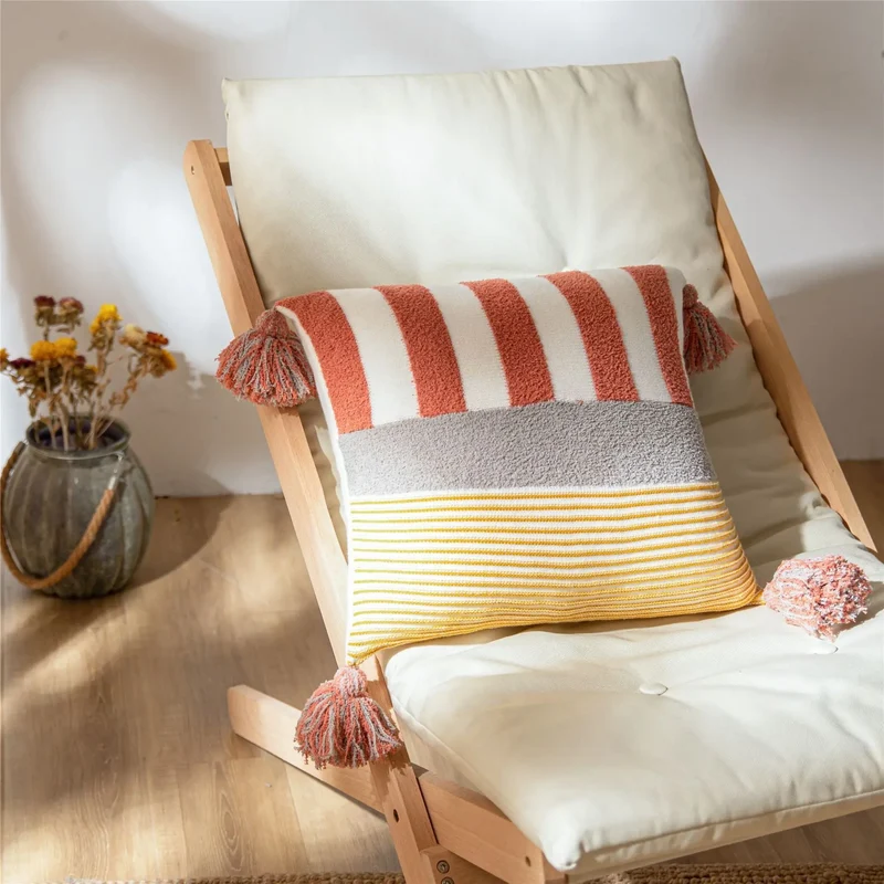 Housse de Coussin Check Nordic SELYA