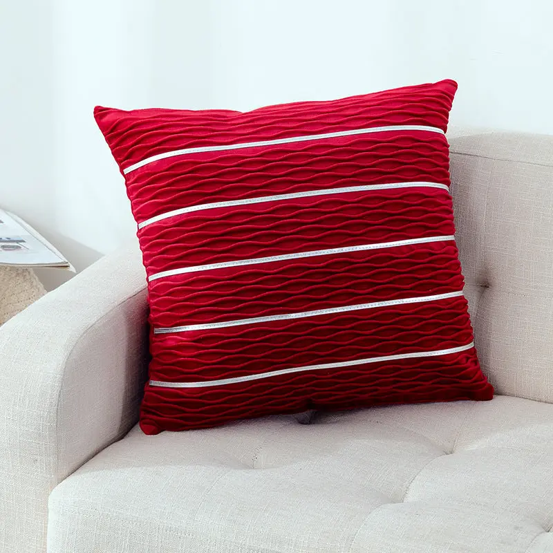 Housse de Coussin Velours Luxe JUNEA