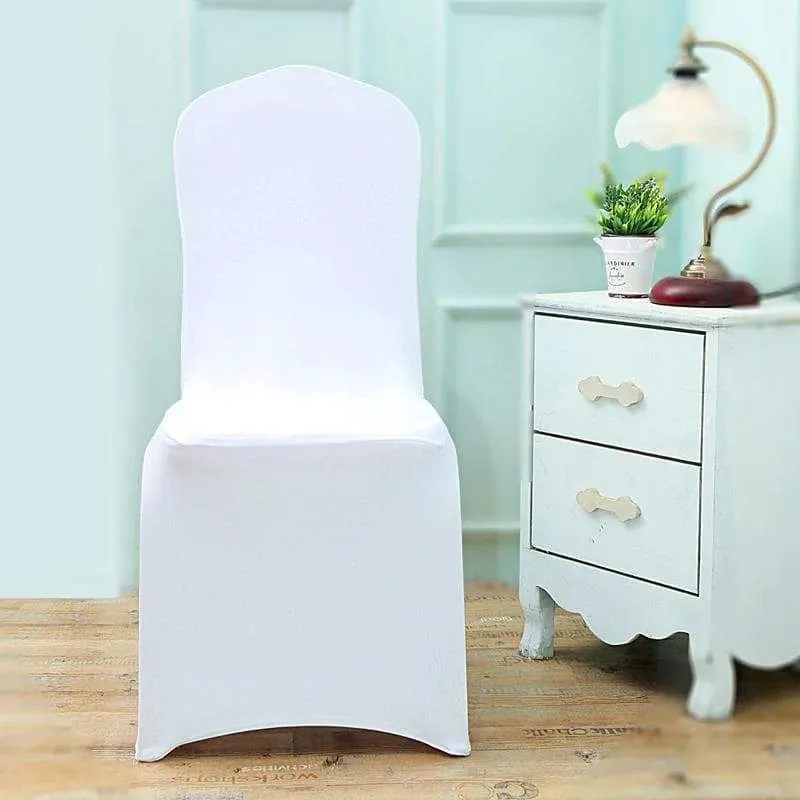 Housse de Chaise Mariage Blanche