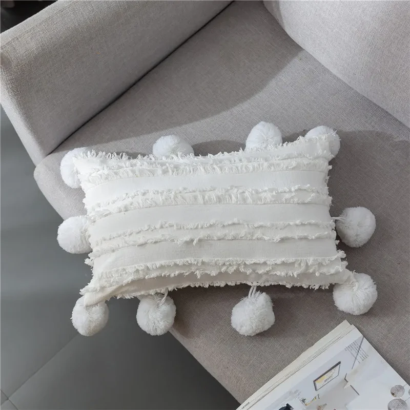 Housse de Coussin Nordic Tassel FRISO