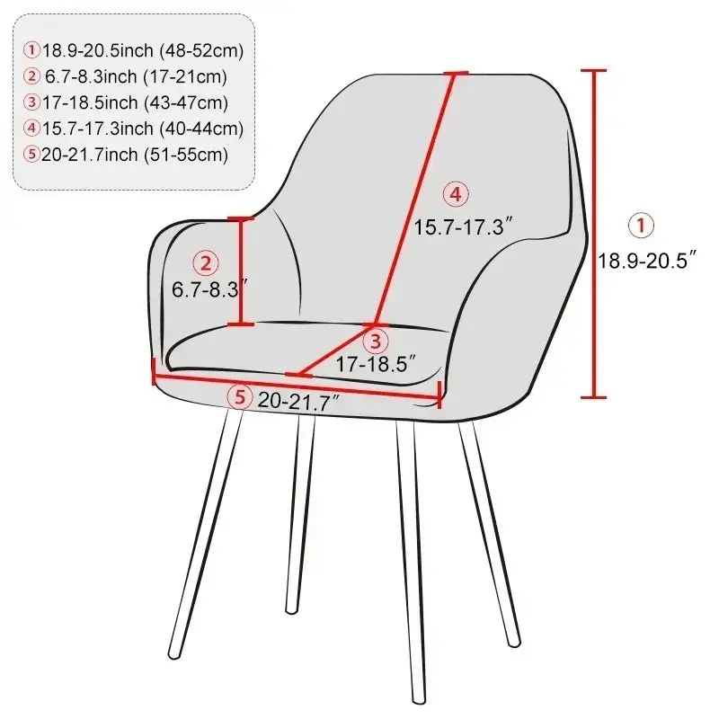 Housse fauteuil scandinave COPAGAA