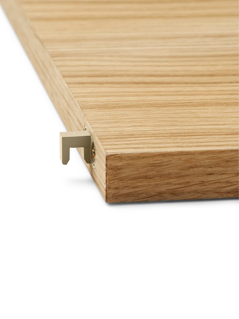 Punctual - Wooden Shelf - Oak/Cashmere