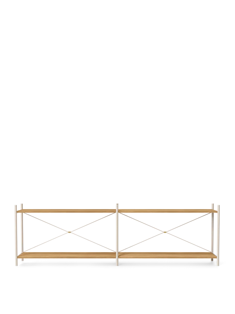 Punctual - Wooden Shelf - Oak/Cashmere