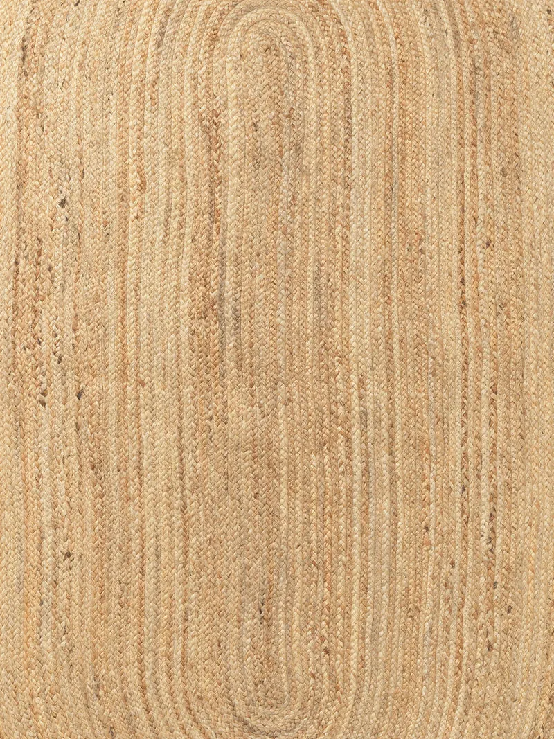 Eternal Oval Jute Rug - Natural