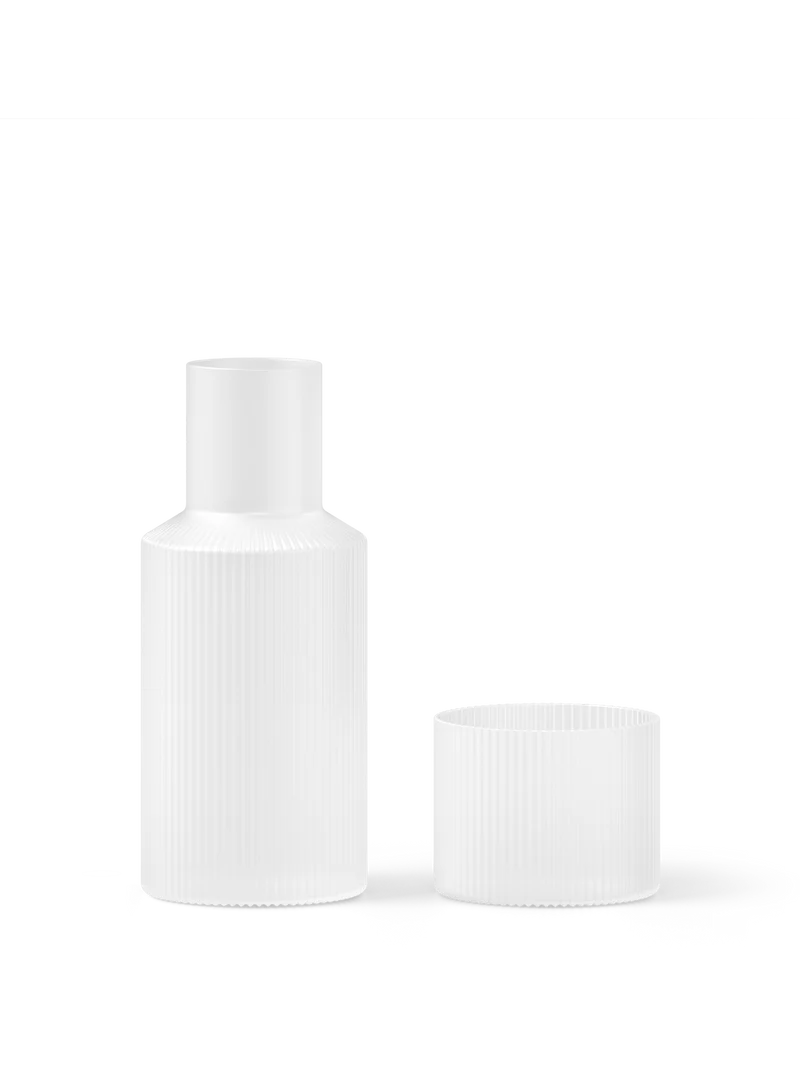 Ripple Carafe Set - Small - Frosted