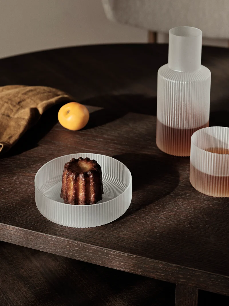 Ripple Carafe Set - Small - Frosted