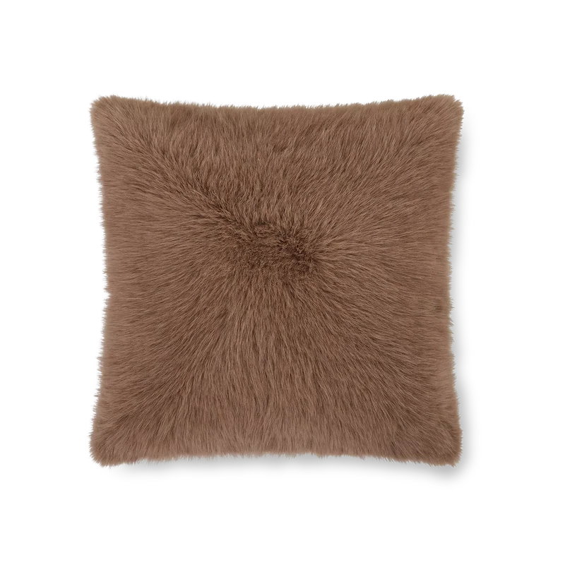 Flora - Faux Fur Cushion